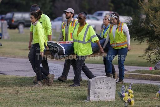 Remains exhumed from a Tulsa cemetery as the search for... - Vimarsana News
