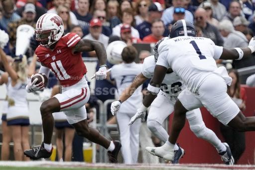 Mordecai and Allen each run for 2 TDs, Wisconsin beats... - Vimarsana News