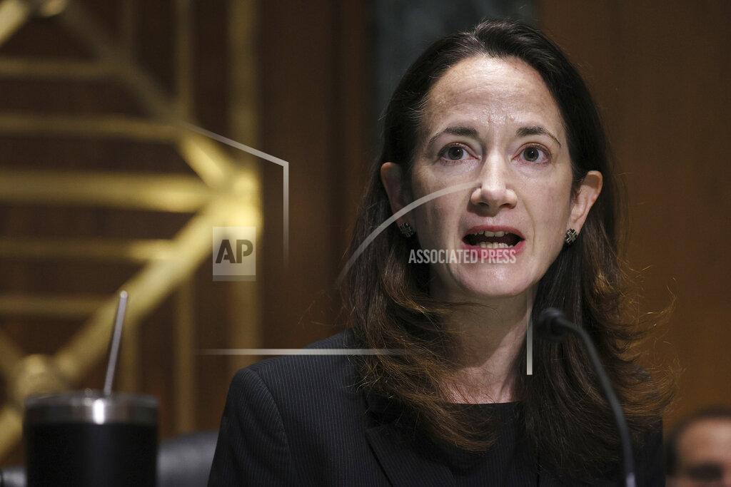 Joe Raedle President-elect Joe Biden’s pick for national intelligence director Avril Haines speaks during a confirmation hearing before the Senate intelligence committee on Tuesday, Jan. 19, 2021, in Washington. (Joe Raedle/Pool via AP)
