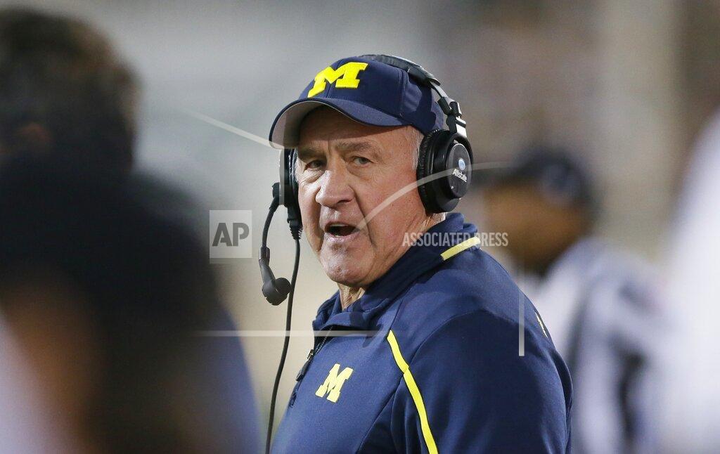 Carlos Osorio FILE - In this Saturday, Oct. 25, 2014 file photo, Michigan defensive coordinator Greg Mattison walks the sidelines during the second half of an NCAA college football game against Michigan State in East Lansing, Mich. New Ohio State coach Ryan Day’s 10 assistant coaches will be paid a total of more than $7.4 million this year. Contracts of the assistants were released by Ohio State on Monday, March 11, 2019. Co-defensive coordinator Greg Mattison tops the list at $1.1 million.(AP Photo/Carlos Osorio, File)