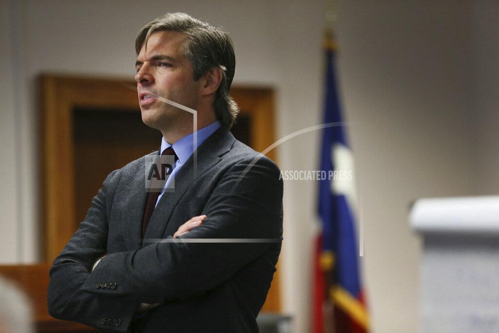 Briana Sanchez Andino Reynal, lawyer for Alex Jones, gives closing arguments Friday, Aug. 5, 2022, at the Travis County Courthouse in Austin, Texas. Jurors were asked to assess punitive damages against InfoWars host Alex Jones after awarding $4.1 million in actual damages to the parents of Jesse Lewis on Thursday. (Briana Sanchez/Austin American-Statesman via AP, Pool)