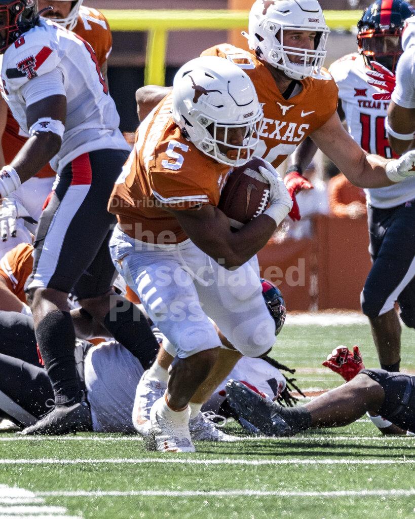 NCAA Football 2021: Texas Tech vs Texas Sep 25