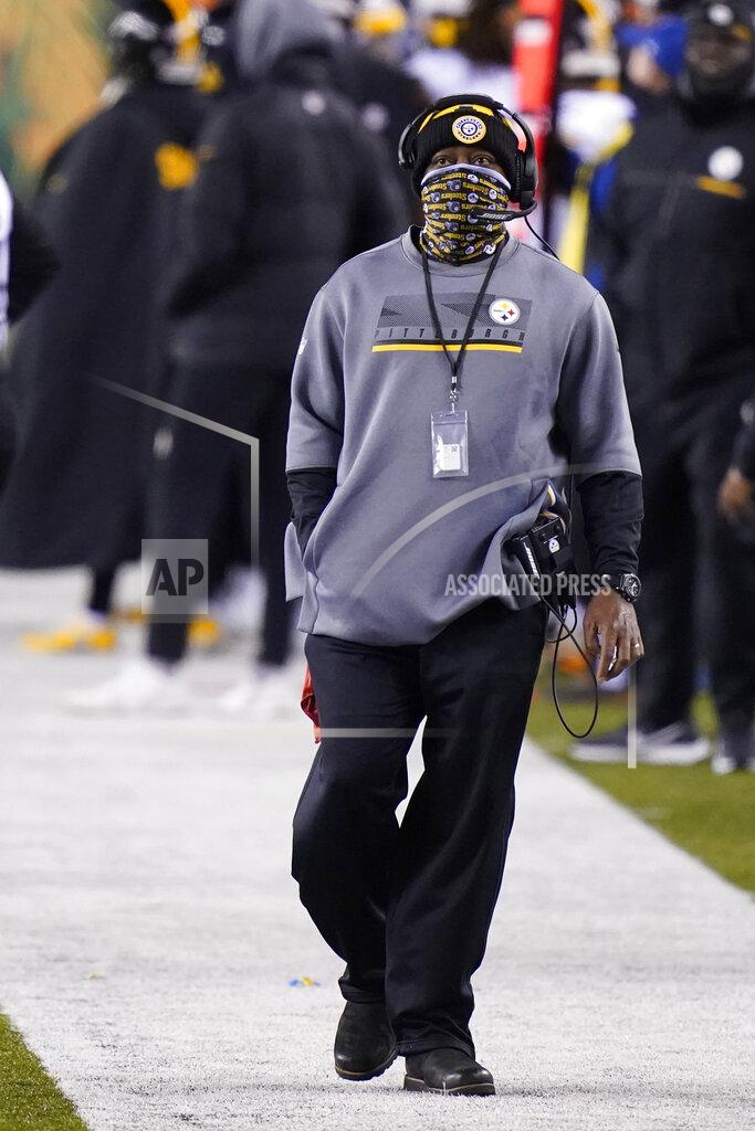 Bryan Woolston Pittsburgh Steelers head coach Mike Tomlin watches the second half of an NFL football game against the Cincinnati Bengals, Monday, Dec. 21, 2020, in Cincinnati. (AP Photo/Bryan Woolston)