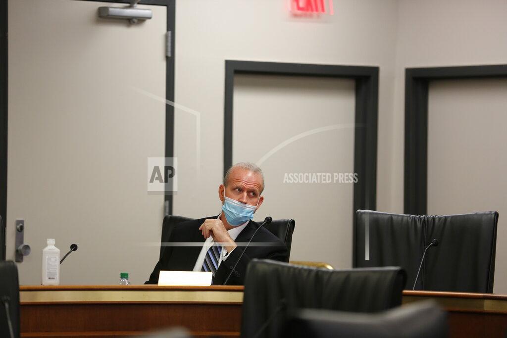 Jeffrey Collins South Carolina Sen. Tom Cobin, R-Travelers Rest, listens to speakers during a Senate subcommittee hearing on a bill that would ban almost all abortions in the state on Jan. 14, 2021, in Columbia, S.C. The heartbeat abortion bill has stalled in recent years, but appears to have a good chance of passing in 2021.(AP Photo/Jeffrey Collins)
