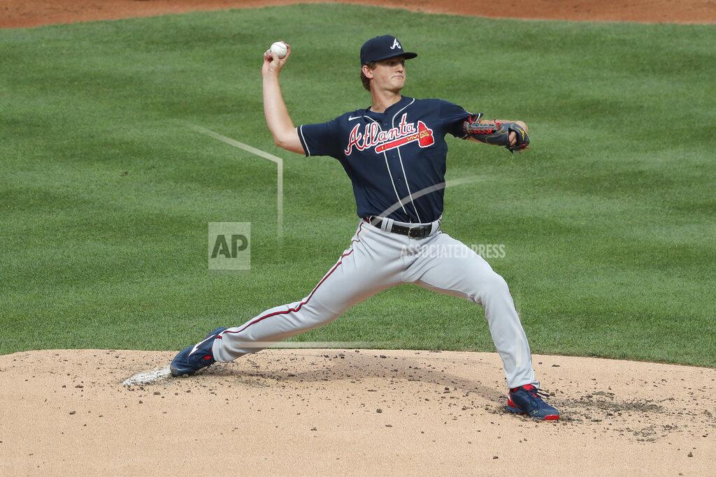 Seth Wenig Atlanta Braves starting pitcher Mike Soroka throws during the second inning of the baseball game against the New York Mets at Citi Field, Friday, July 24, 2020, in New York. (AP Photo/Seth Wenig)