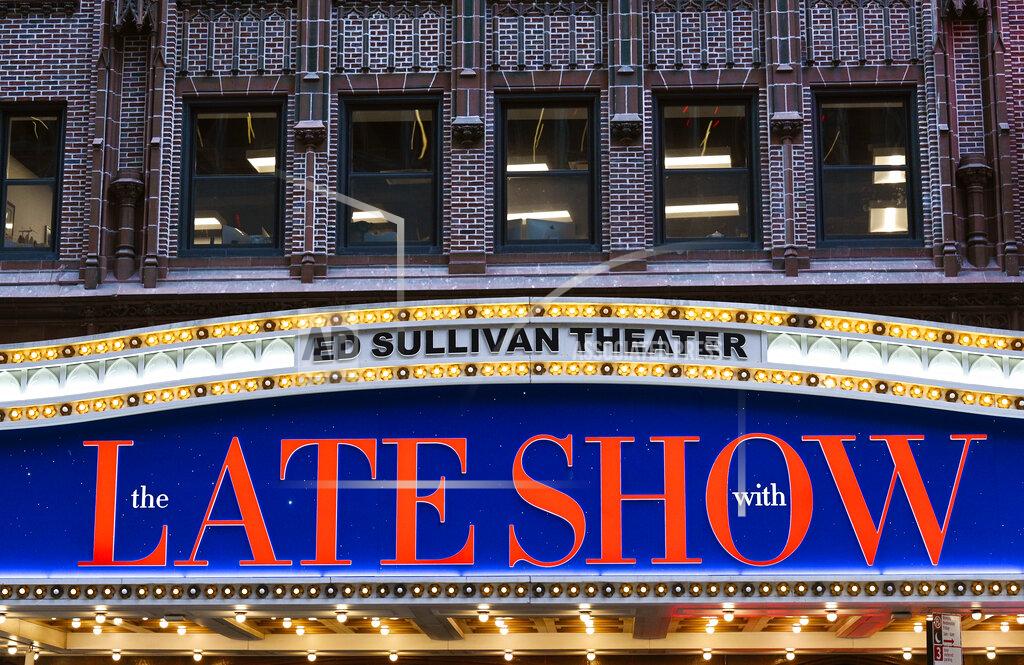 Evan Agostini The Ed Sullivan Theater is shown on Monday, May 24, 2021, in New York. CBS' "The Late Show with Stephen Colbert" is set to tape with live audiences starting June 14. (Photo by Evan Agostini/Invision/AP)