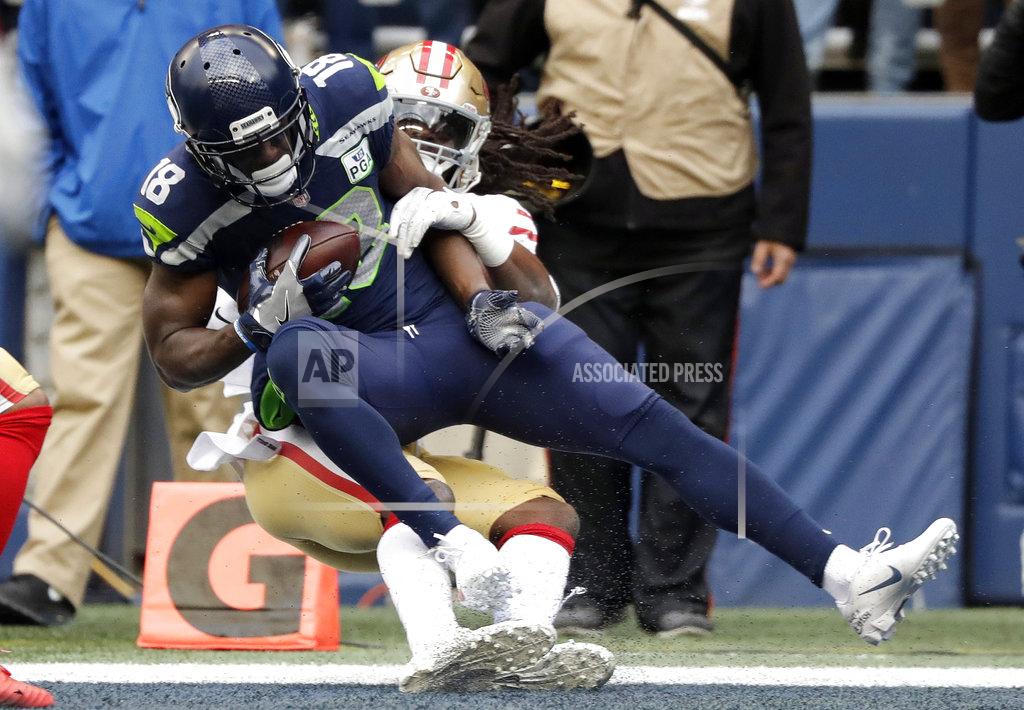 APTOPIX 49ers Seahawks Football
