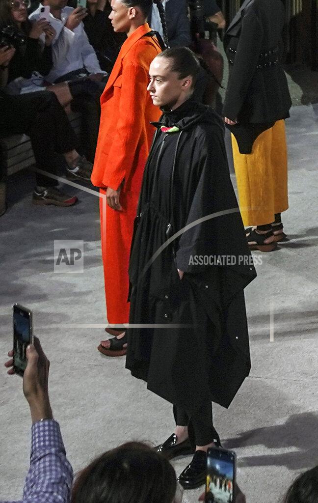 Bebeto Matthews The latest fashion from Proenza Schouler is modeled during New York's Fashion Week, Wednesday Sept. 8, 2021. (AP Photo/Bebeto Matthews)