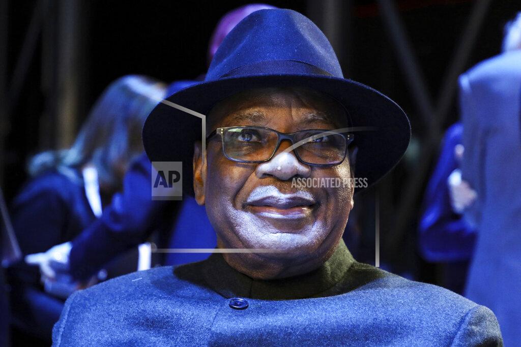 Ludovic Marin FILE - In this Tuesday, Nov. 12, 2019 file photo, Mali's President Ibrahim Boubacar Keita attends the Paris Peace Forum in Paris. Mutinous soldiers surrounded the private residence of Mali's President Ibrahim Boubacar Keita on Tuesday, Aug. 18, 2020 firing shots into the air and deepening fears of a coup attempt following several months of demonstrations calling for his resignation. (Ludovic Marin/Pool via AP, File)