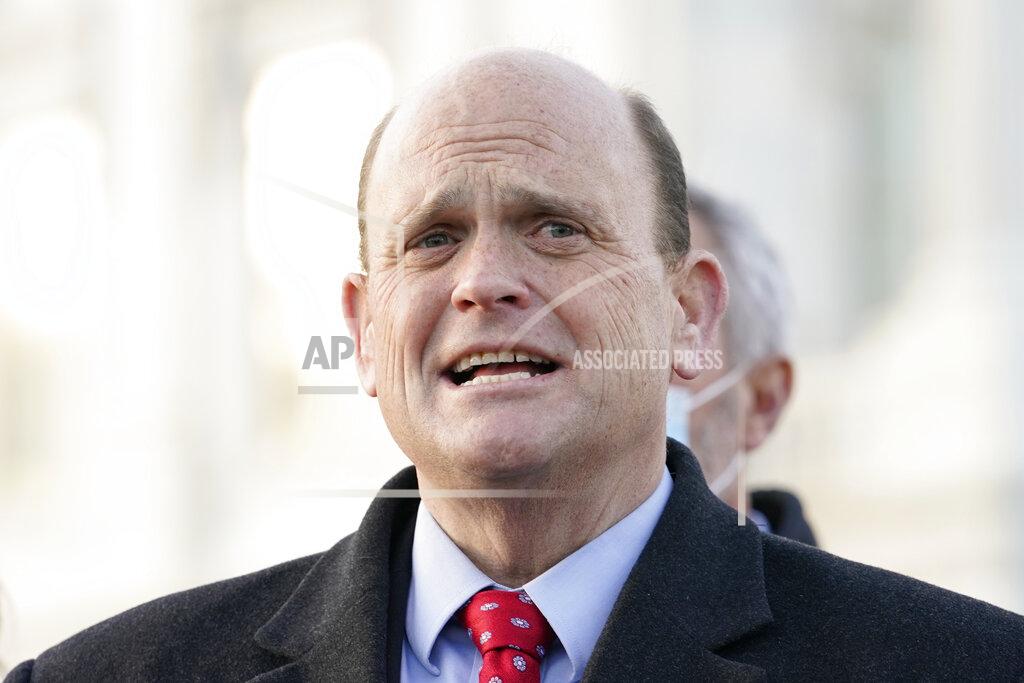 Jacquelyn Martin Problem Solvers Caucus co-chair Rep. Tom Reed, R-N.Y., speaks to the media about the expected passage of the emergency COVID-19 relief bill, Monday, Dec. 21, 2020, on Capitol Hill in Washington. Congressional leaders have hashed out a massive, year-end catchall bill that combines $900 billion in COVID-19 aid with a $1.4 trillion spending bill and reams of other unfinished legislation on taxes, energy, education and health care. (AP Photo/Jacquelyn Martin)