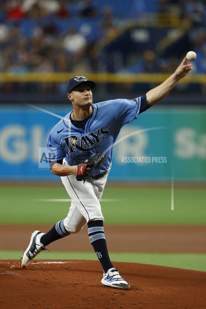 Scott Audette Tampa Bay Rays pitcher Shane McClanahan works from the mound against the Detroit Tigers during the first inning of a baseball game Sunday, Sept., 19, 2021, in St. Petersburg, Fla. (AP Photo/Scott Audette)