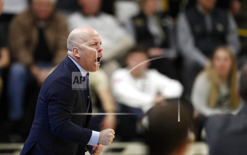 David Zalubowski UCLA head coach Mick Cronin directs his team against Colorado in the second half of an NCAA college basketball game Saturday, Feb. 22, 2020, in Boulder, Colo. (AP Photo/David Zalubowski)
