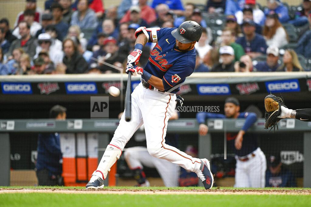 Craig Lassig Minnesota Twins' Carlos Correa hits an RBI double against the Detroit Tigers during the third inning of a baseball game Tuesday, May 24, 2022, in Minneapolis. (AP Photo/Craig Lassig)