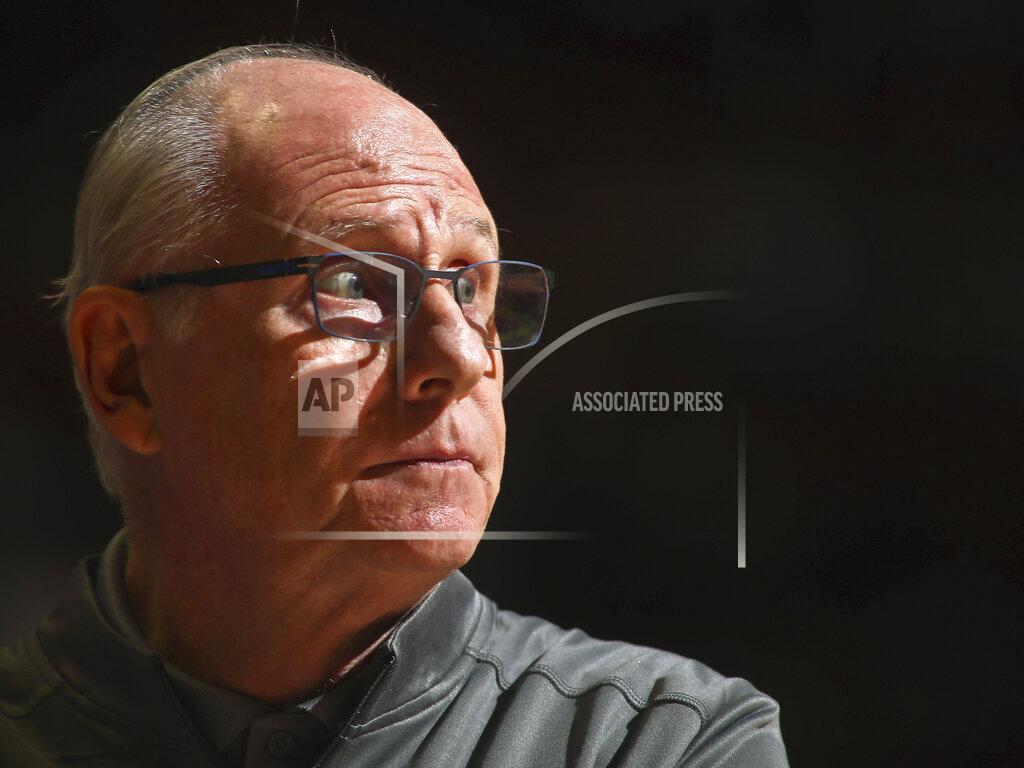 Phil Sears Miami head coach Jim Larranaga watches his team in the first half of an NCAA college basketball game against Florida State in Tallahassee, Fla., Tuesday, Jan. 24, 2023. (AP Photo/Phil Sears)
