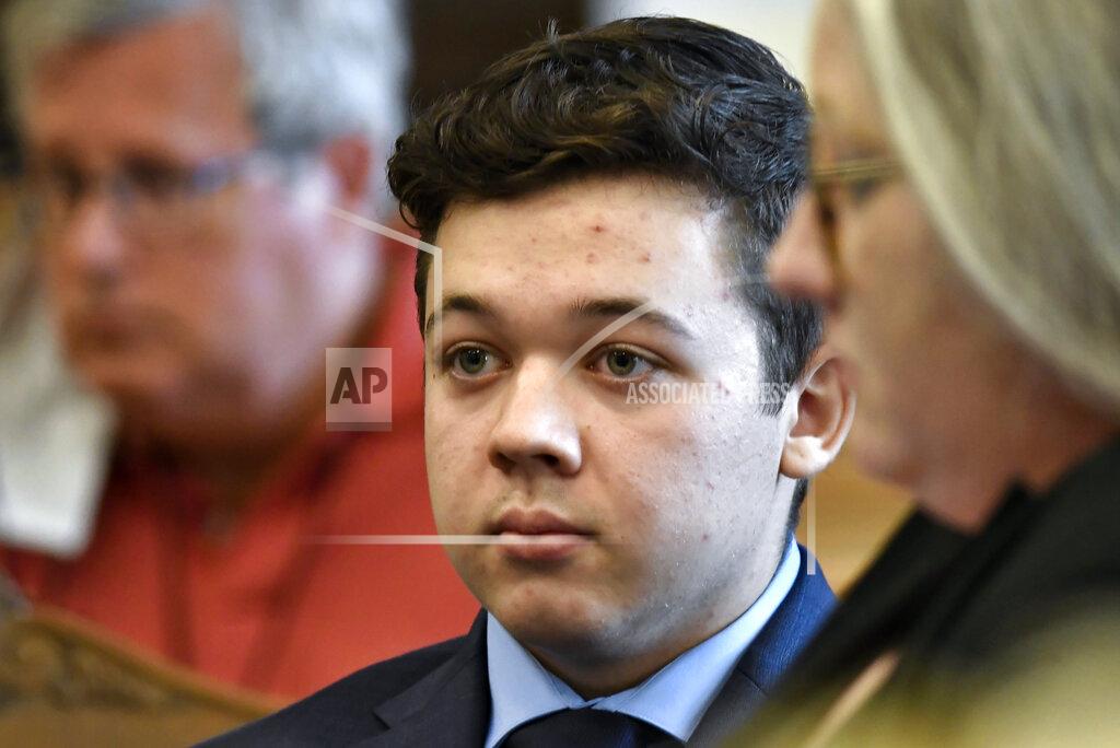 Sean Krajacic Kyle Rittenhouse appears in court for a motion hearing in Kenosha, Wis., on Friday, Sept. 17, 2021. Rittenhouse traveled from his home in Antioch, Ill., about 20 miles (32 kilometers) to Kenosha on Aug. 25, 2020, after seeing a post on social media for militia to protect businesses. Rittenhouse faces multiple charges in the August 2020 shootings in Kenosha. (Sean Krajacic/The Kenosha News via AP)