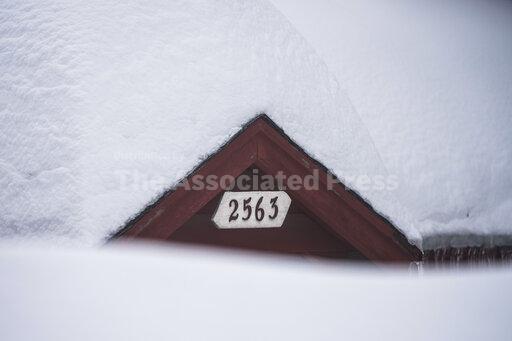 Some California mountain residents could be snowed in a... - Vimarsana News