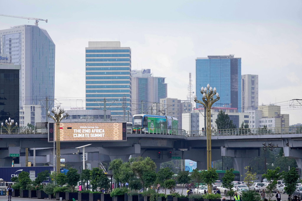 FILE - A view of Addis Ababa, Ethiopia, Sept. 9, 2025. (AP Photo/Brian Inganga, File)
