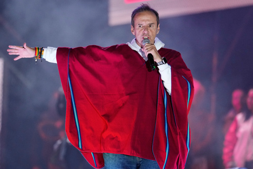 Presidential candidate Jorge "Tuto" Quiroga addresses supporters during a closing campaign rally ahead of the upcoming runoff election in La Paz, Bolivia, Wednesday, Oct. 15, 2025. (AP Photo/Natacha Pisarenko) Presidential candidate Jorge "Tuto" Quiroga addresses supporters during a closing campaign rally ahead of the upcoming runoff election in La Paz, Bolivia, Wednesday, Oct. 15, 2025. (AP Photo/Natacha Pisarenko)