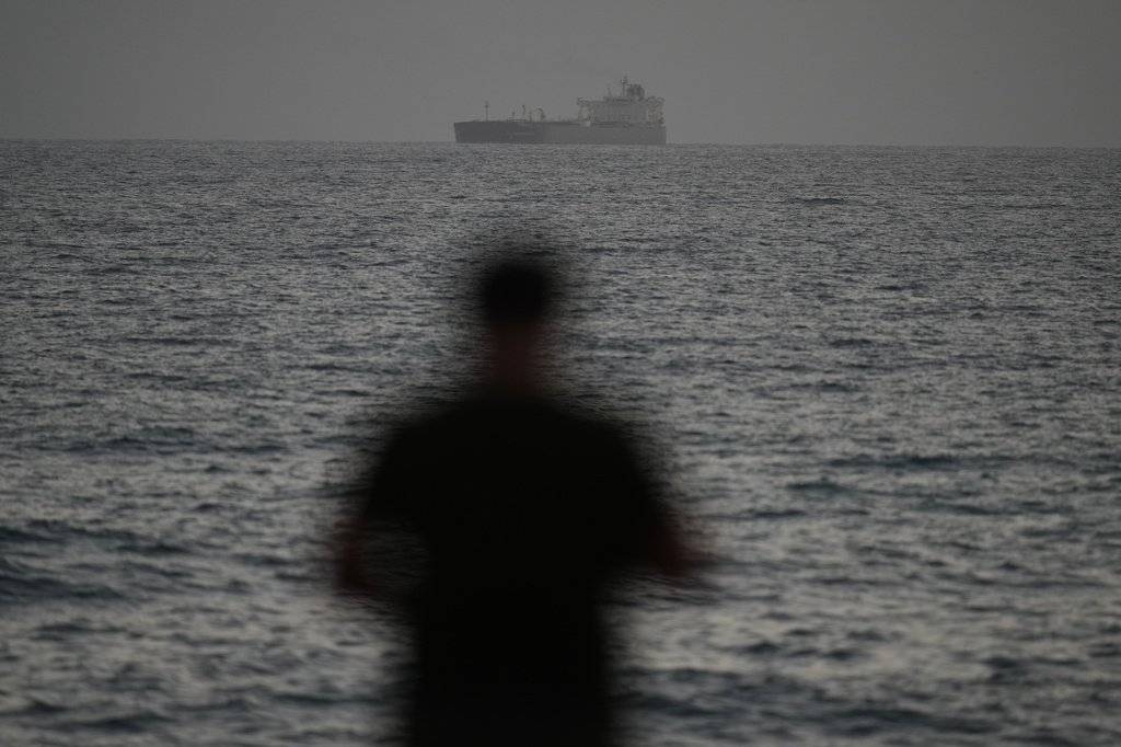 Russian-flagged oil tanker Anatoly Kolodkin approaches Matanzas, Cuba, Tuesday, March 31, 2026.. (AP Photo/Ramon Espinosa)