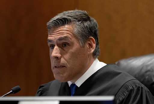 FILE - Fourth District Court Judge Tony Graf speaks during a waiver hearing for Tyler Robinson, the man accused of killing Charlie Kirk, in Utah County Court in Provo, Utah, Sept. 29, 2025. (Laura Seitz/The Deseret News via AP, Pool, File) FILE - Fourth District Court Judge Tony Graf speaks during a waiver hearing for Tyler Robinson, the man accused of killing Charlie Kirk, in Utah County Court in Provo, Utah, Sept. 29, 2025. (Laura Seitz/The Deseret News via AP, Pool, File)