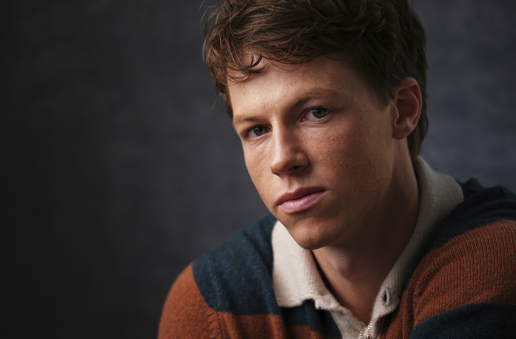 Milo Callaghan poses for a portrait to promote the television series "The Rainmaker" on Thursday, Aug. 14, 2025, in Los Angeles. (AP Photo/Chris Pizzello)