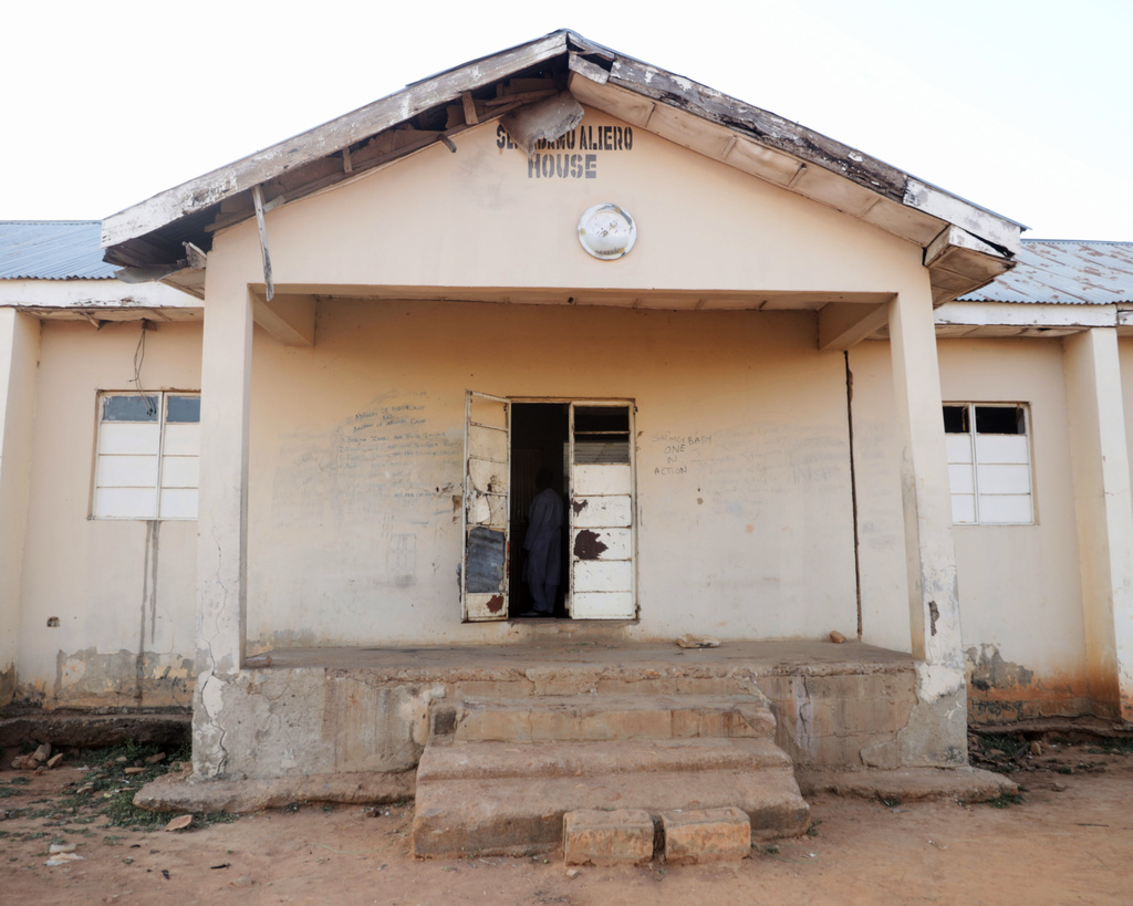 The dormitories where gunmen kidnapped school children is seen in Kebbi, Nigeria, Monday, Nov. 17, 2025. (AP Photo/Deeni Jibo)