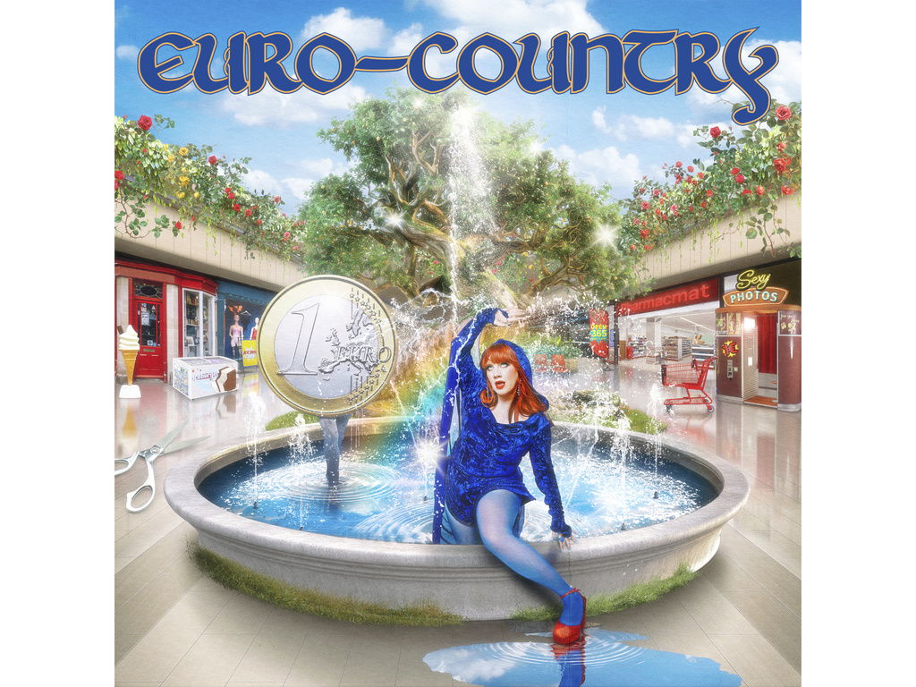 This image released by AWAL shows“Euro-Country” by CMAT. (AWAL via AP)