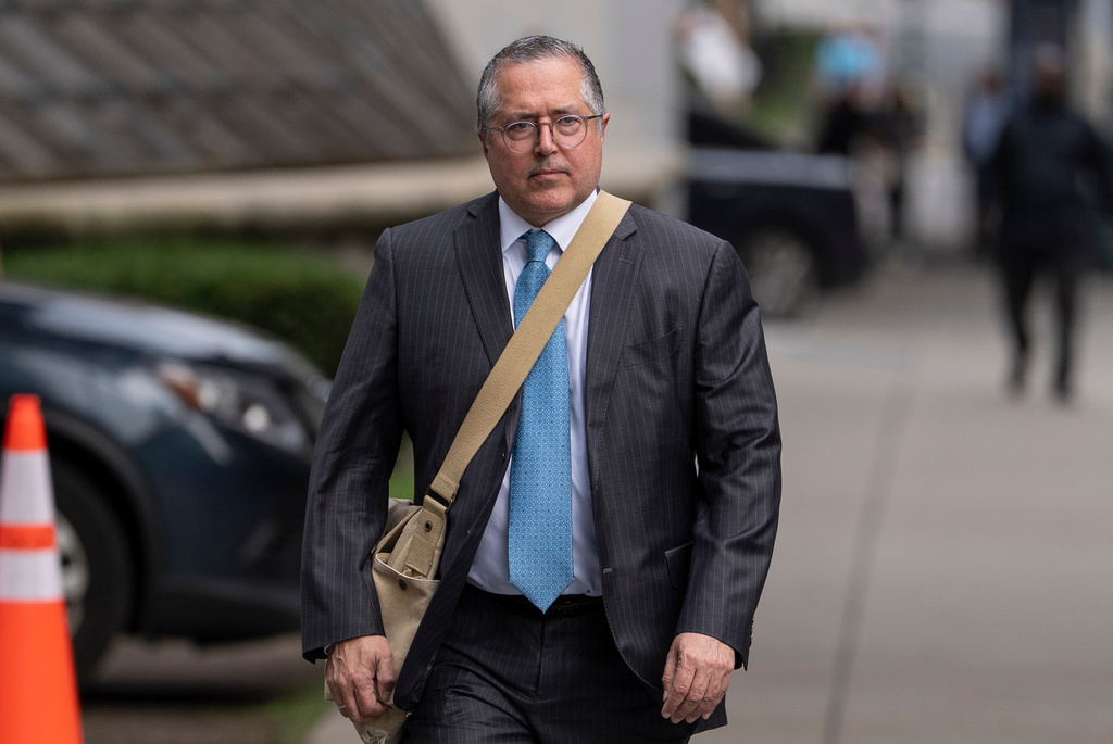 FILE - Marc Agnifilo, defense attorney for Sean "Diddy" Combs, arrives at court on July 1, 2025, in New York. (AP Photo/Yuki Iwamura, File)