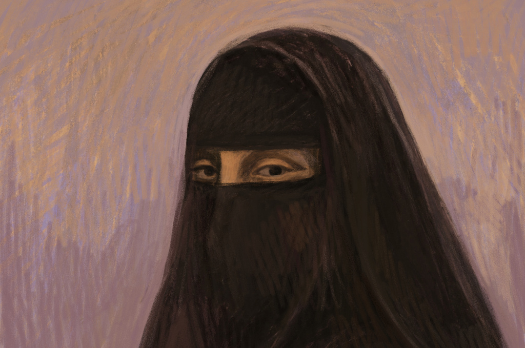 A court sketch shows Rayann El Houli in Melbourne Magistrates Court in Melbourne, Australia, Thursday, May 28, 2026. (Anita Lester/AAP Image via AP)