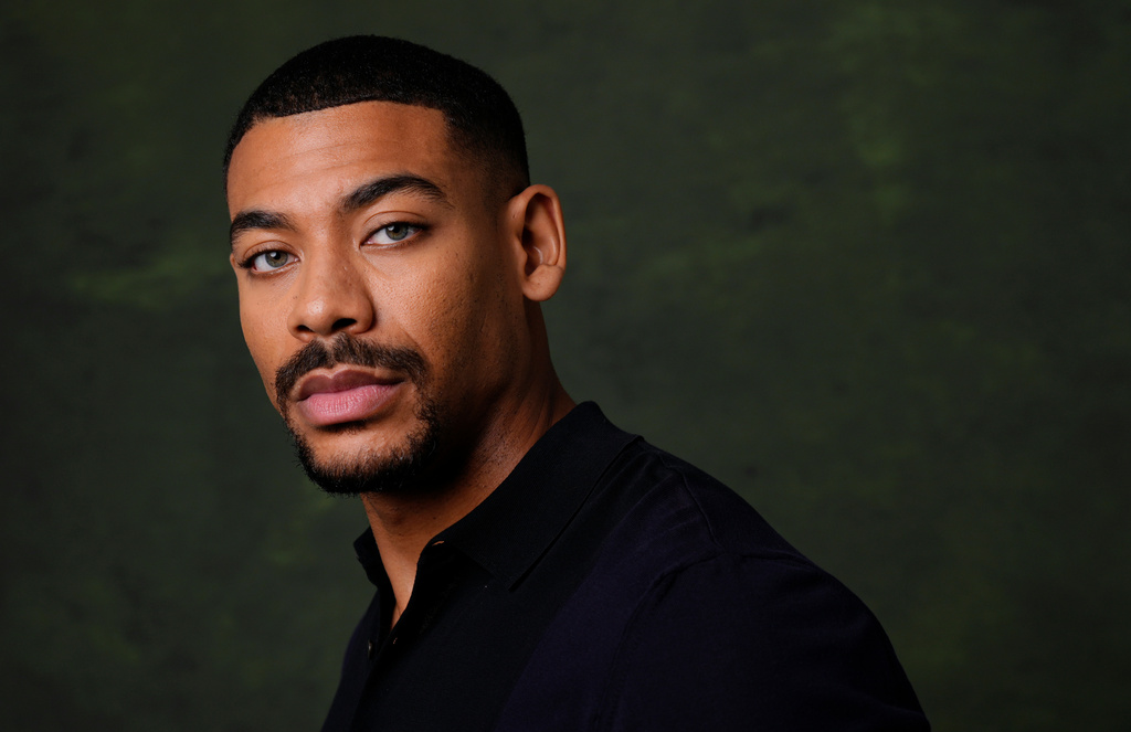FILE - Aaron Pierre poses for a portrait on Thursday, Aug. 29, 2024, in Los Angeles. (AP Photo/Chris Pizzello, File)