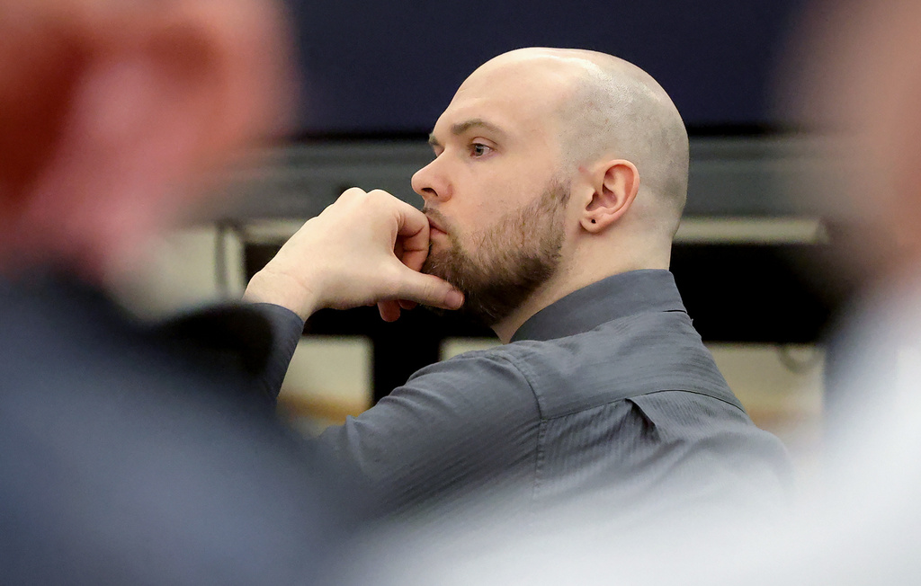 Defendant Tanner Horner listens during the punishment phase of his capital murder trial Tuesday, May 5, 2026, at the Tim Curry Criminal Justice Center in Fort Worth, Texas. (Amanda McCoy/Star-Telegram via AP)