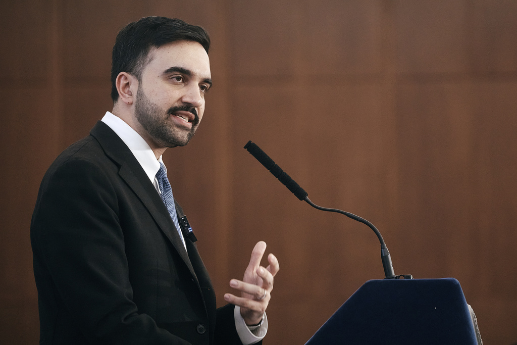 New York City Mayor Zohran Mamdani speaks during a Rental Ripoff Hearing at Fordham University on Wednesday, March 11, 2026, in New York. (AP Photo/Andres Kudacki)