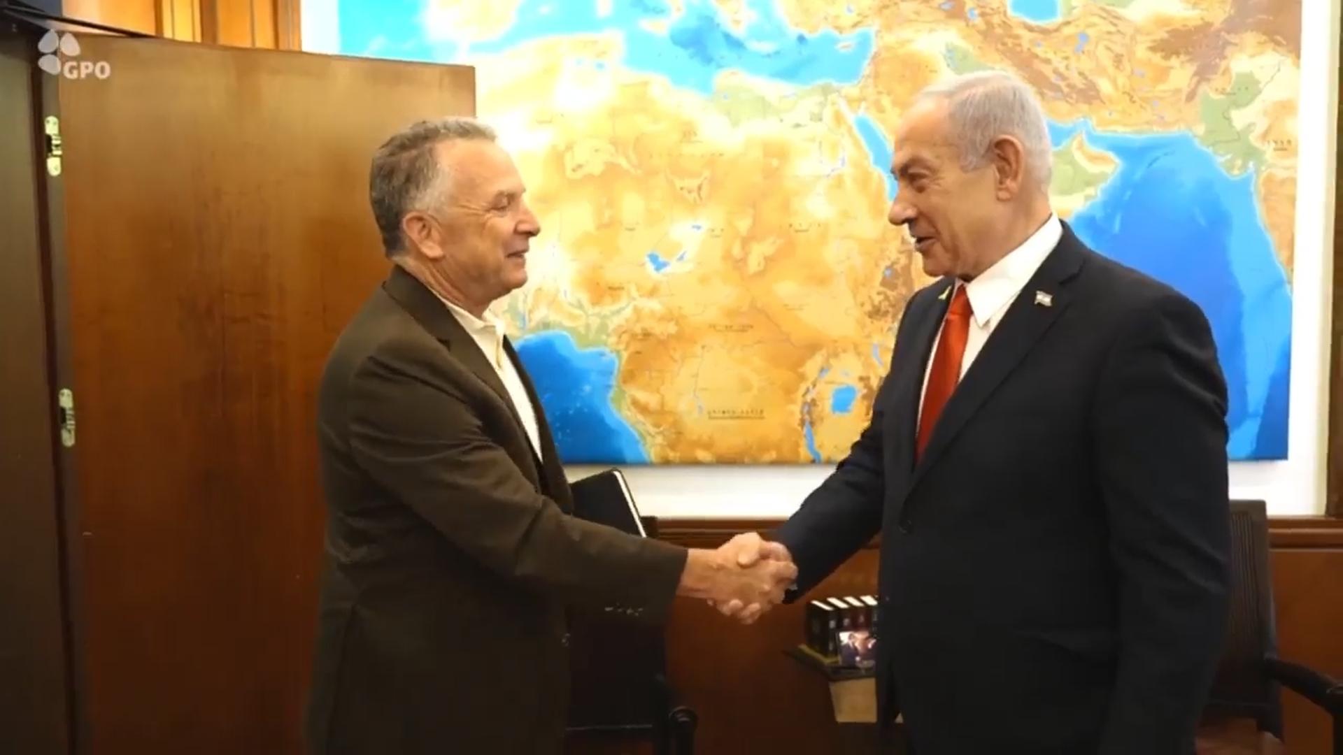 U.S. President Donald Trump&rsquo;s special envoy Steve Witkoff arrived in Israel on Thursday to discuss the disintegrating humanitarian situation in Gaza, as the U.S. imposed new sanctions on officials from the Western-backed Palestinian Authority.