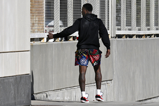 Miami Heat guard Terry Rozier leaves the U.S. Federal Courthouse through a side door after his arraignment, Thursday, Oct. 23, 2025, in Orlando, Fla. (AP Photo/Phelan M. Ebenhack) Miami Heat guard Terry Rozier leaves the U.S. Federal Courthouse through a side door after his arraignment, Thursday, Oct. 23, 2025, in Orlando, Fla. (AP Photo/Phelan M. Ebenhack)