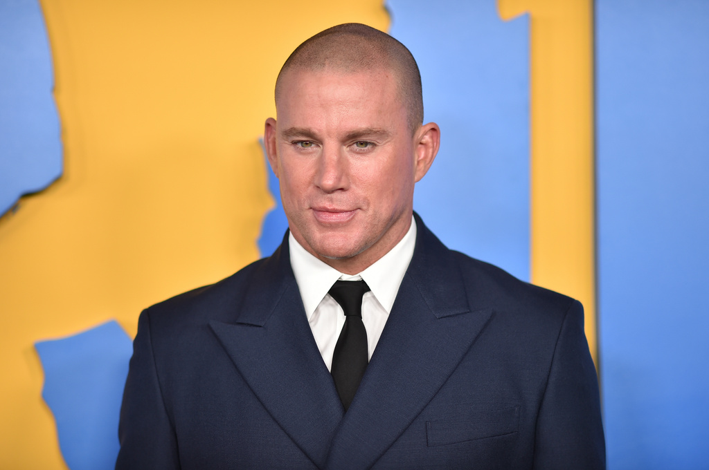 FILE - Channing Tatum appears at the premiere of "Roofman" in Los Angeles on Sept. 29, 2025. (Photo by Richard Shotwell/Invision/AP, File)