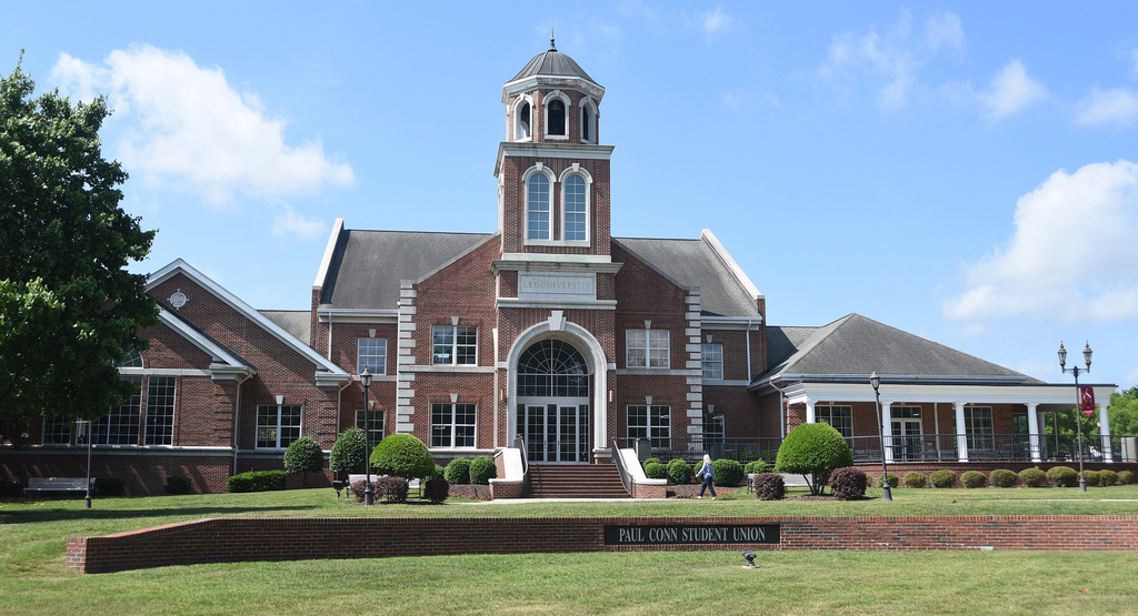 FILE - The Conn Student Union at Lee University in Cleveland, Tenn., is shown Friday, May 20, 2022. (Matt Hamilton//Chattanooga Times Free Press via AP, File)