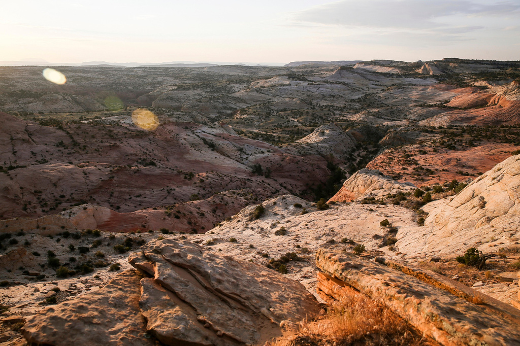 FILE - The Grand Staircase-Escalante National Monument in Utah is seen on July 9, 2017. (Spenser Heaps/The Deseret News via AP, File)