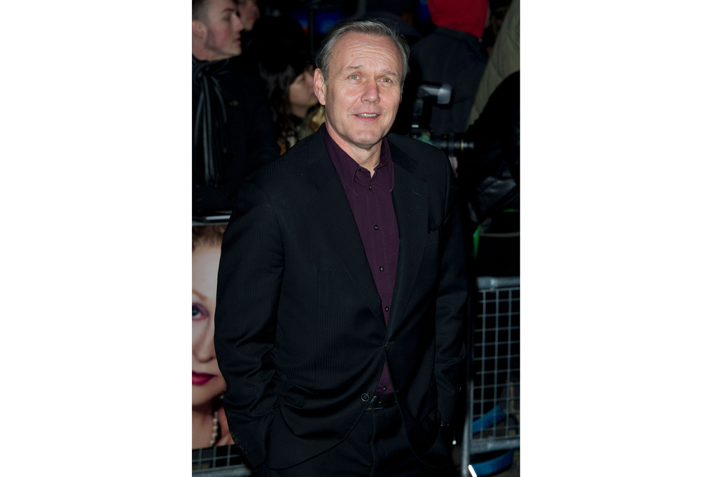 FILE - Anthony Head arrives for the European premiere of 'The Iron Lady' on Wednesday, Jan. 4, 2012, in London. (AP Photo/Jonathan Short, File)