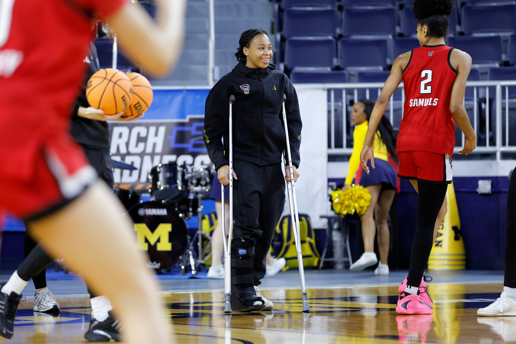 NC State rules out All-ACC guard Zoe Brooks against Michigan in 2nd-round matchup