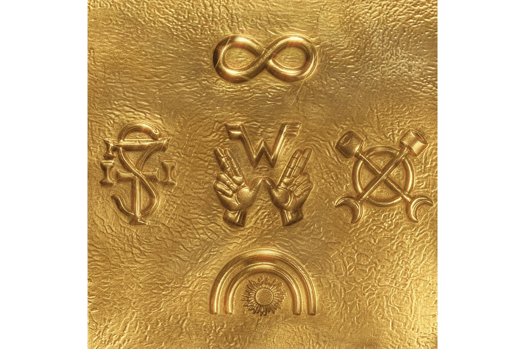 This image released by Warner Records shows the self-titled album by Weezer. (Warner Records via AP)