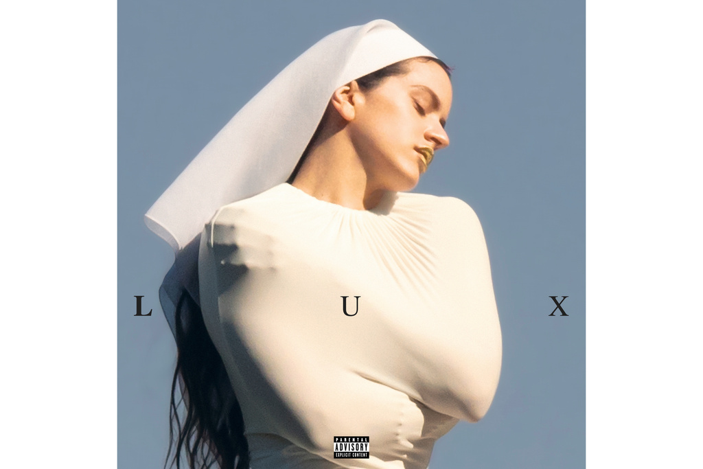 This image released by Columbia Records shows "LUX" by Rosalía. (Columbia Records via AP)