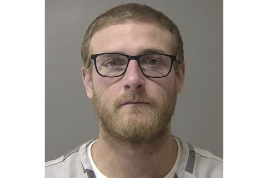 FILE - This January 2025 booking photo provided by the Macon County jail shows Sean Grayson, a former Sangamon County Sheriff's deputy who is charged with first-degree murder in the shooting death of Sonya Massey in Springfield, Ill. (Macon County Jail via AP,File)