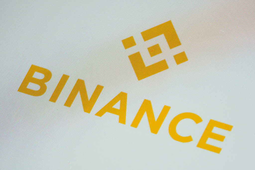 FILE - The Binance logo is seen on a smartphone, Feb. 28, 2023, in Marple Township, Pa. (AP Photo/Matt Slocum, File)