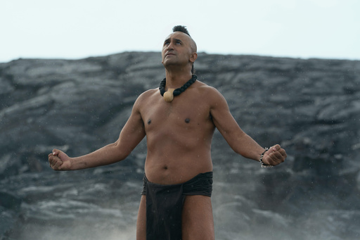 This image released by Apple TV+ shows Cliff Curtis in a scene from "Chief of War." (Apple TV+ via AP) This image released by Apple TV+ shows Cliff Curtis in a scene from "Chief of War." (Apple TV+ via AP)
