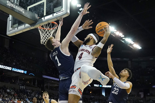 Ivy League does it again as No. 13 seed Yale takes down No. 4 seed Auburn 78-76 - Vimarsana News