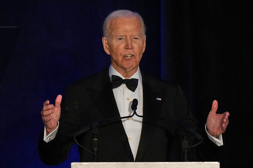FILE - Former President Joe Biden speaks during the National Bar Association's 100th Annual Awards Gala in Chicago, Thursday, July 31, 2025. (AP Photo/Nam Y. Huh, File) FILE - Former President Joe Biden speaks during the National Bar Association's 100th Annual Awards Gala in Chicago, Thursday, July 31, 2025. (AP Photo/Nam Y. Huh, File)