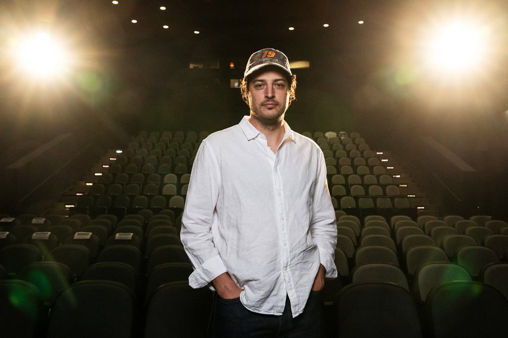 Adam Meeks poses for a portrait to promote "Union County" on Friday, Aug. 7, 2026, in Cleveland. (Photo by Amy Harris/Invision/AP)