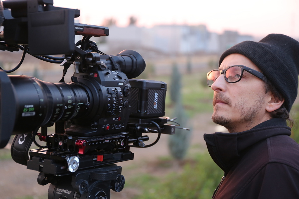 This image released by HBO shows Brent Renaud in a scene from the Oscar-nominated documentary short film "Armed Only With a Camera: The Life and Death of Brent Renaud." (HBO via AP)