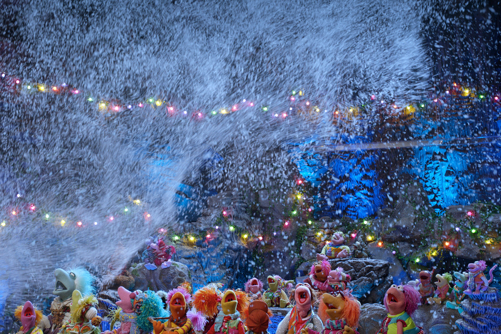 This image released by Apple TV shows a scene from "The First Snow of Fraggle Rock." (Apple TV via AP)