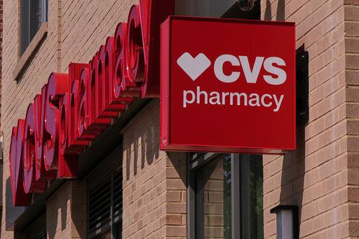 FILE - The CVS logo is displayed on a pharmacy and retail location, Wednesday, Aug. 13, 2025, in Newton, Mass. (AP Photo/Charles Krupa, File) FILE - The CVS logo is displayed on a pharmacy and retail location, Wednesday, Aug. 13, 2025, in Newton, Mass. (AP Photo/Charles Krupa, File)